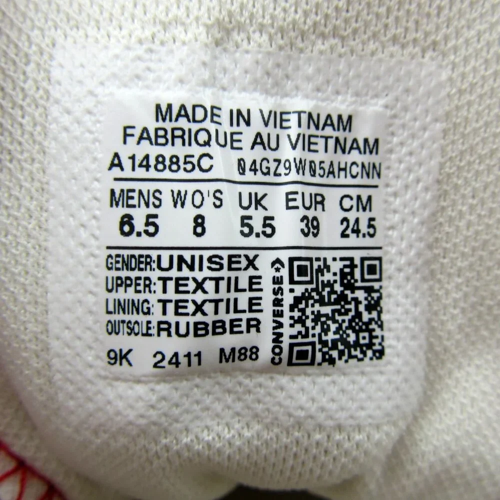 Converse Run Star Hike Platform Rose Cross Stitch Women's Size 8 NEW - Picture 11 of 16